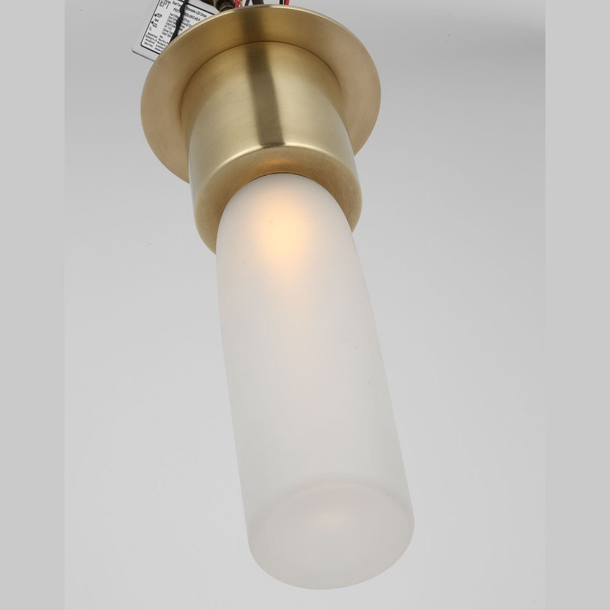 Visual Comfort Modern - KWFM49927CEHAB - LED Flush Mount - Volver - Hand Rubbed Antique Brass