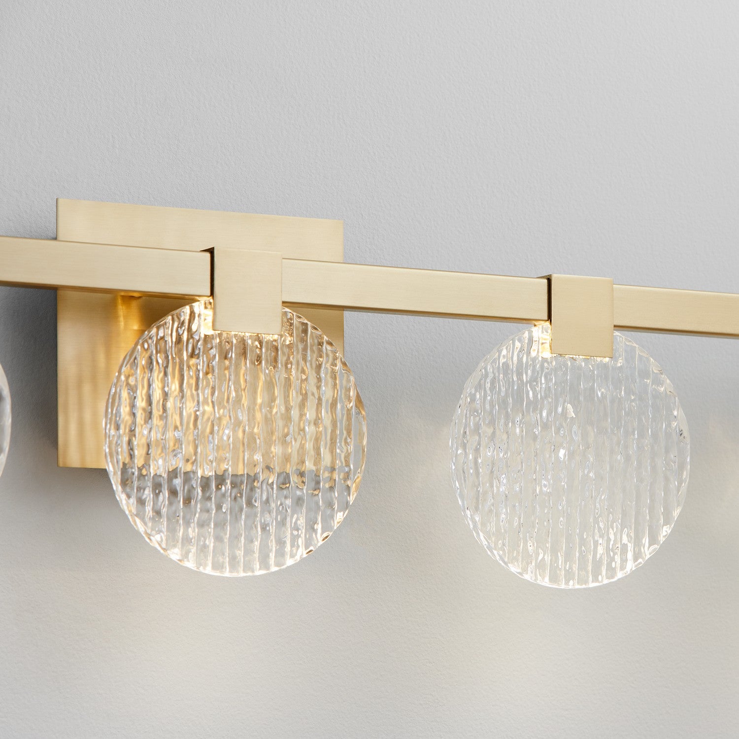 Quorum - 3-5054-40 - LED Vanity - Axiom - Aged Brass