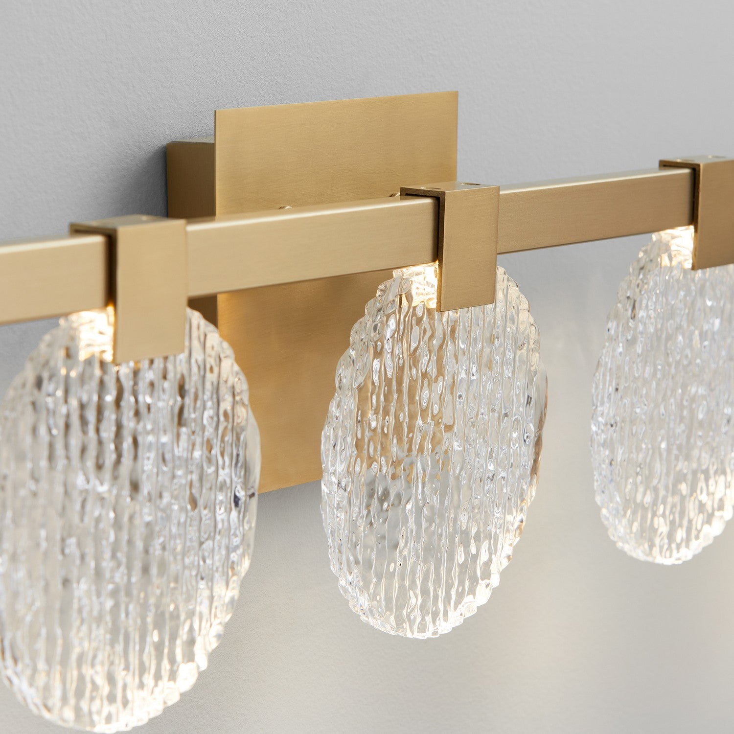 Quorum - 3-5054-40 - LED Vanity - Axiom - Aged Brass