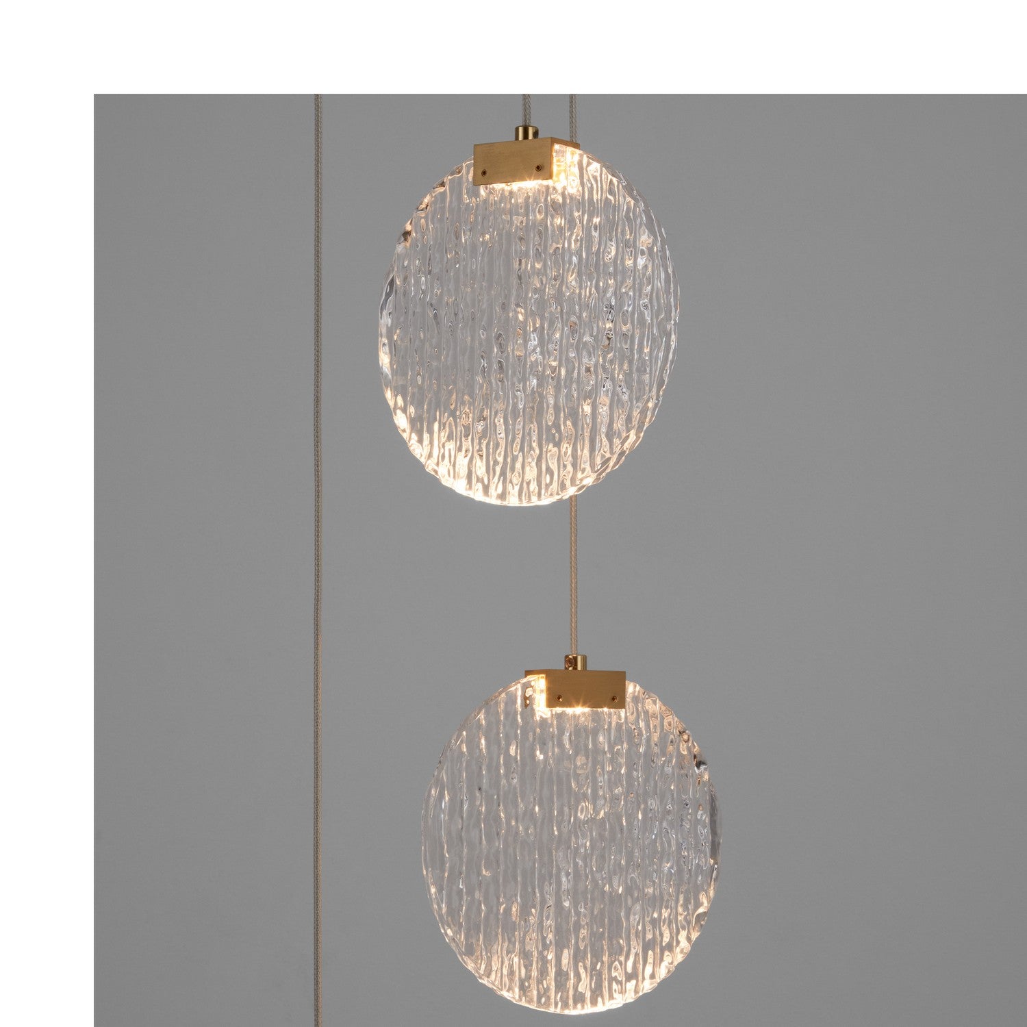 Quorum - 3-6050-40 - LED Pendant - Axiom - Aged Brass