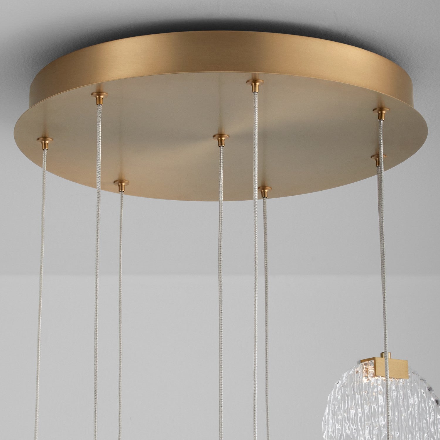 Quorum - 3-6051-40 - LED Pendant - Axiom - Aged Brass