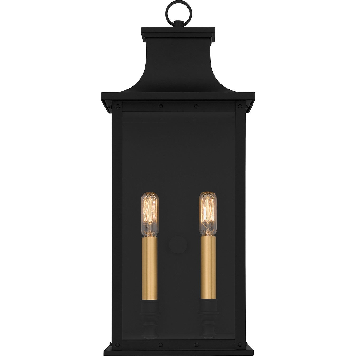 Quoizel - ABY8408MBK - Two Light Outdoor Wall Mount - Abernathy - Matte Black