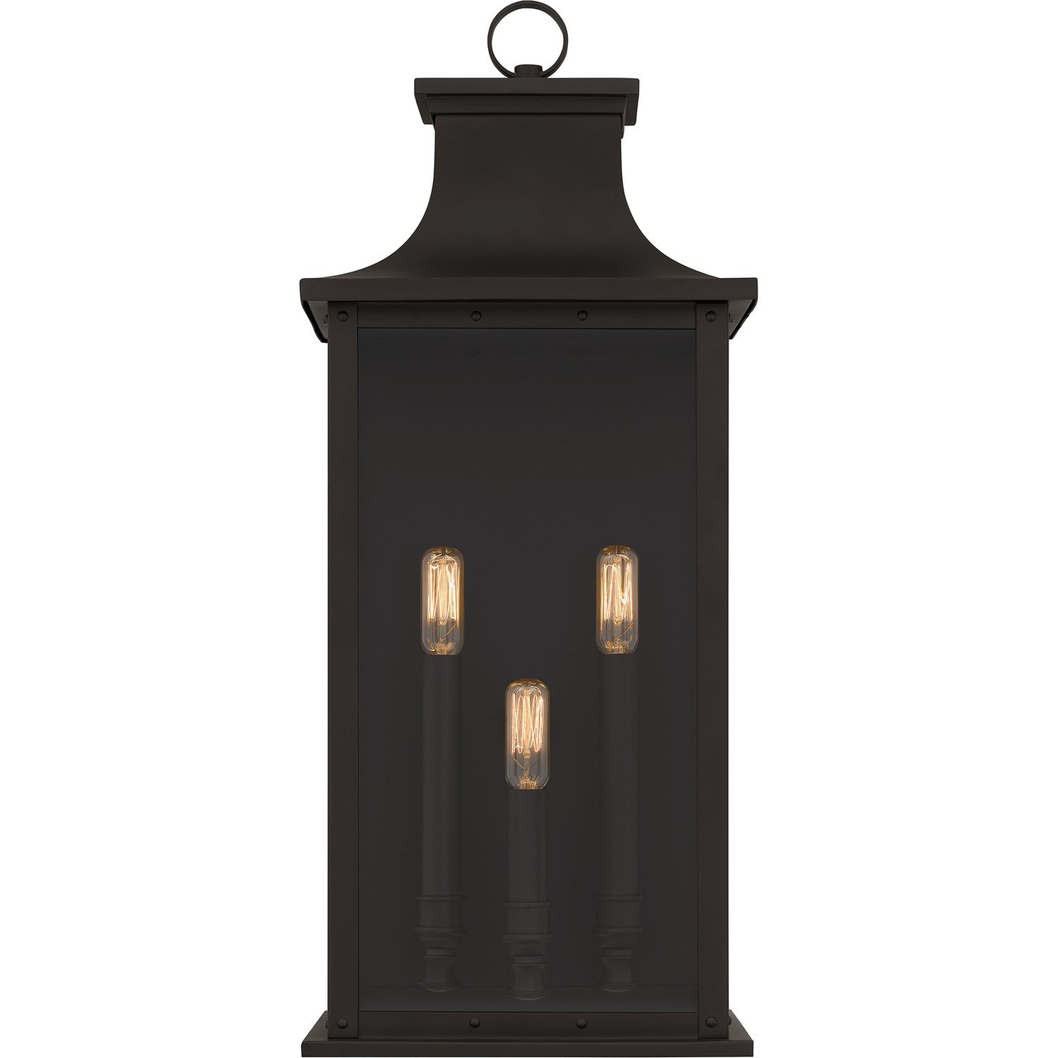 Quoizel - ABY8409OZ - Three Light Outdoor Wall Mount - Abernathy - Old Bronze