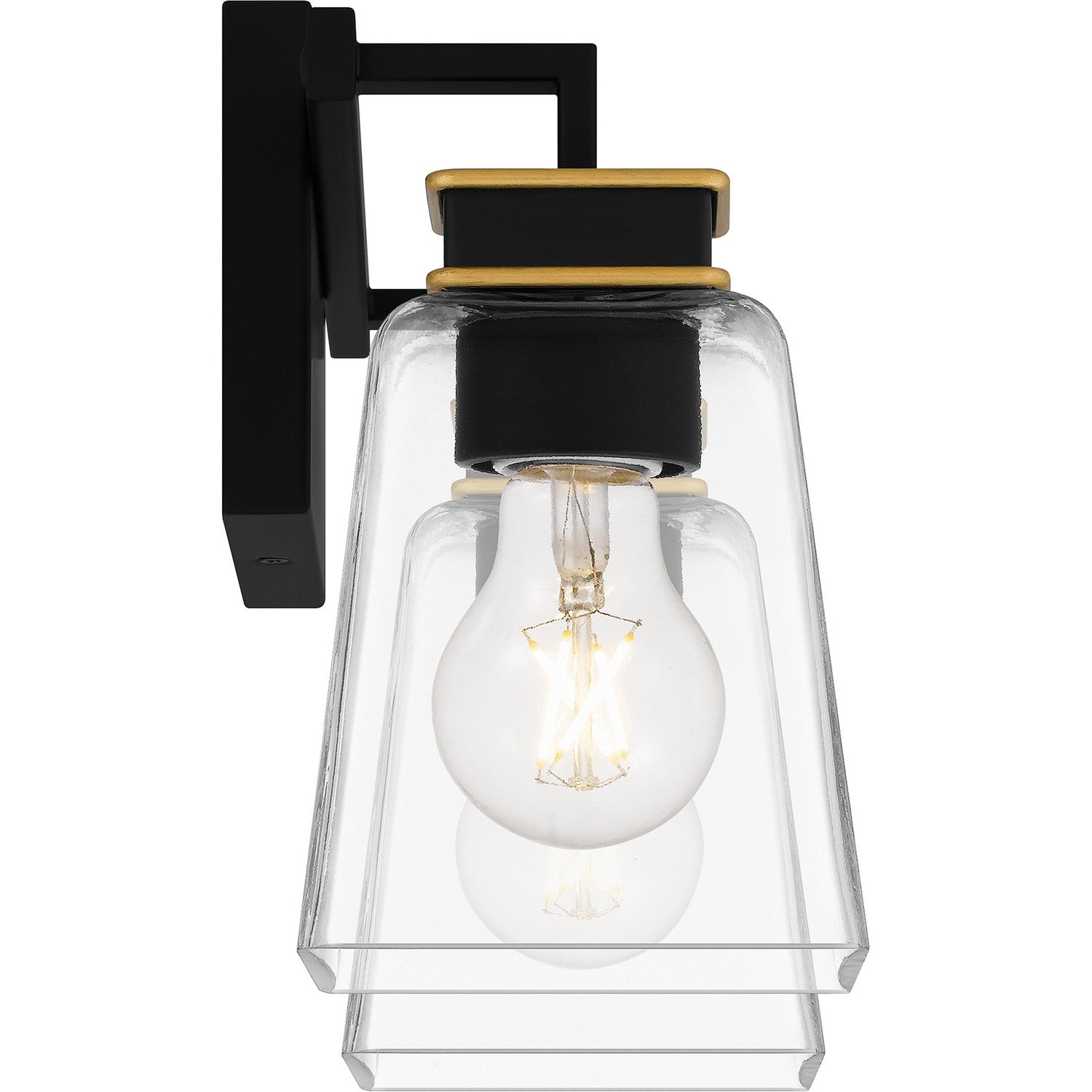 Quoizel - ALY8615MBK - Two Light Bath - Almany - Matte Black