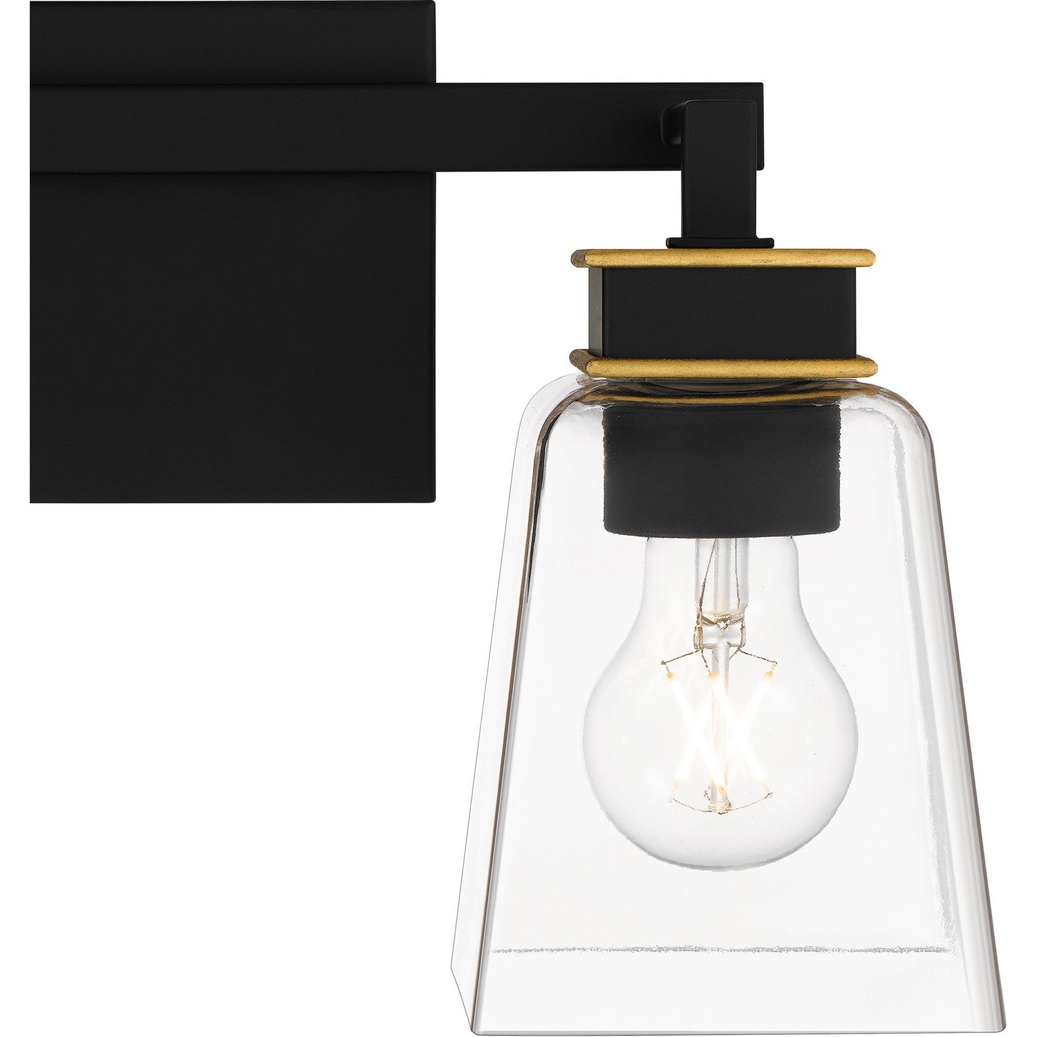 Quoizel - ALY8615MBK - Two Light Bath - Almany - Matte Black