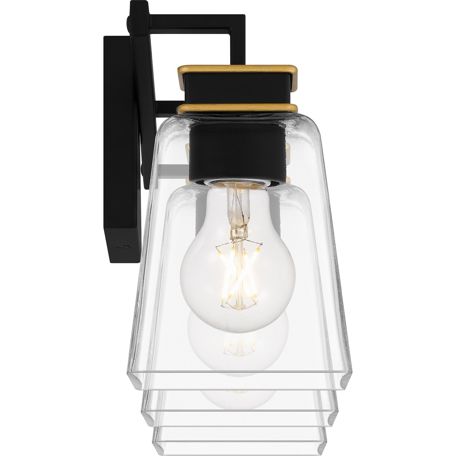 Quoizel - ALY8623MBK - Three Light Bath - Almany - Matte Black