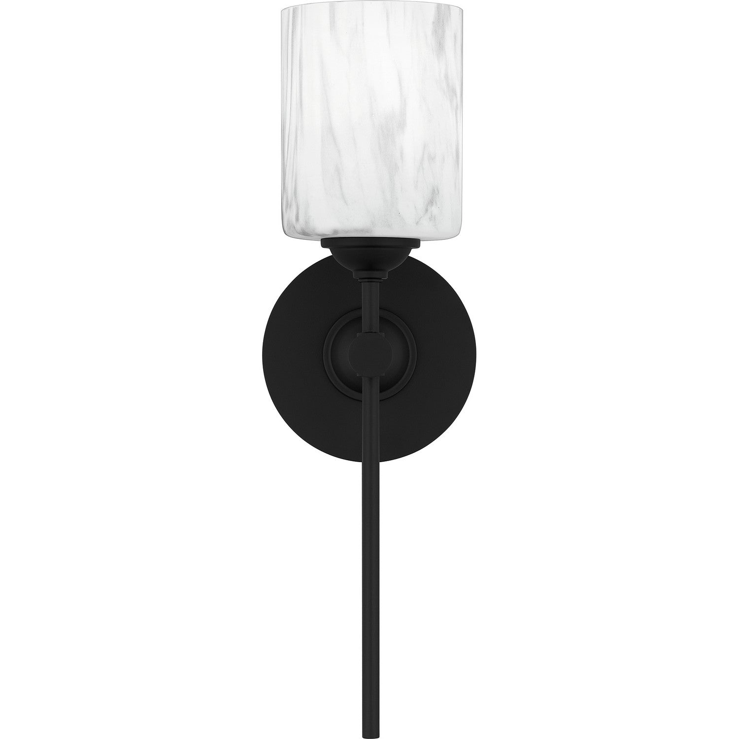 Quoizel - ARI8605MBK - One Light Wall Sconce - Aria - Matte Black