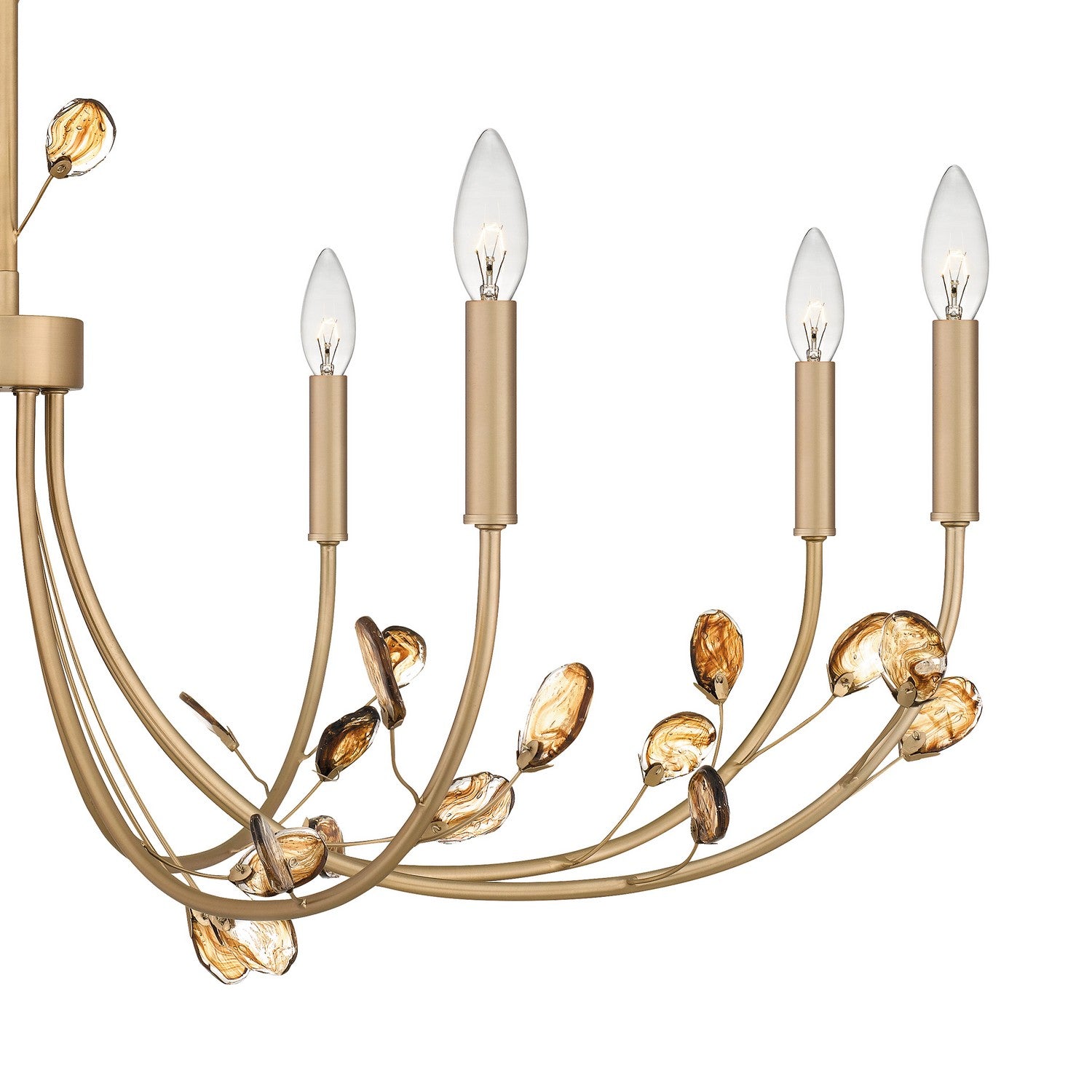 Quoizel - HEI5040BGD - Eight Light Chandelier - Heiress - Bronze Gold