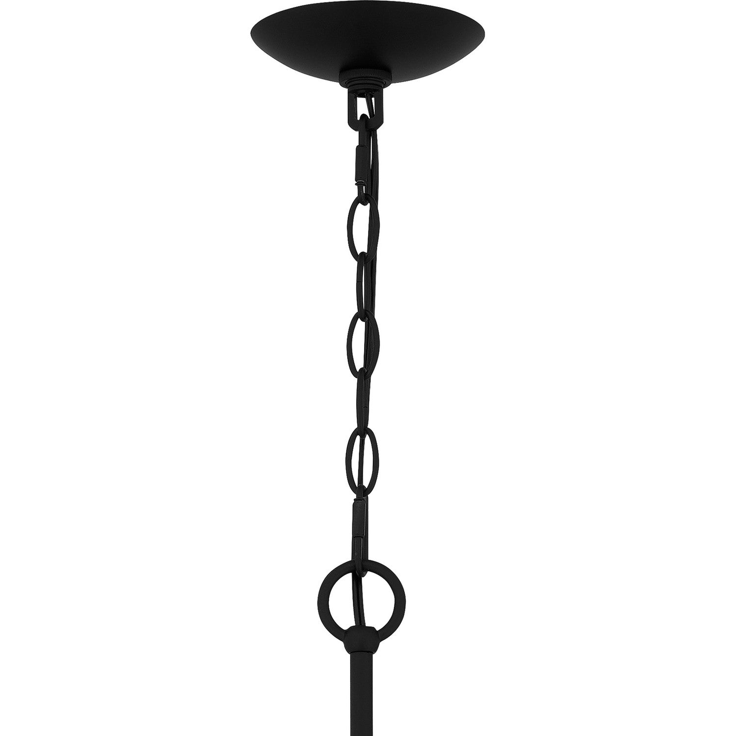 Quoizel - HEI5040MBK - Eight Light Chandelier - Heiress - Matte Black