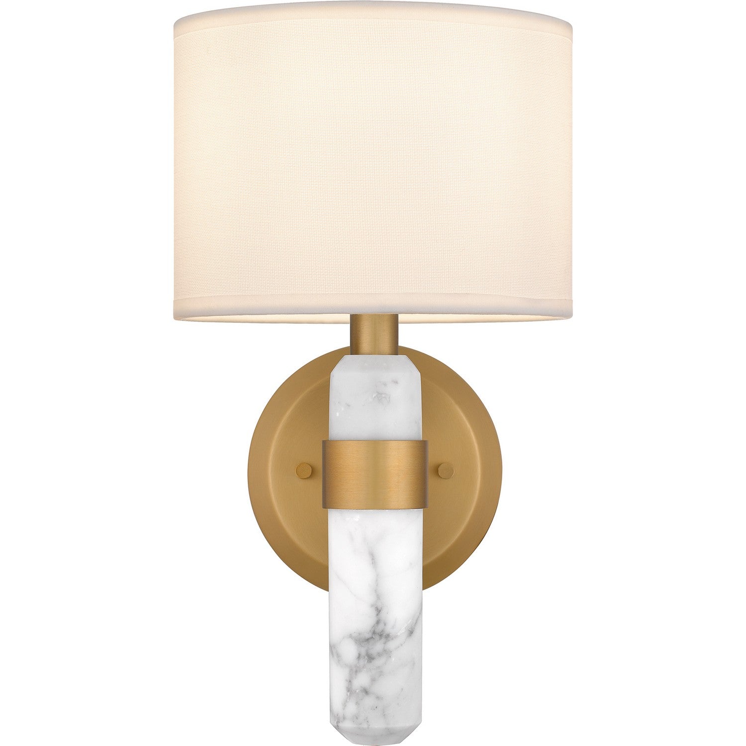Quoizel - KMB8707BWS - One Light Wall Sconce - Kimberly - Brushed Weathered Brass