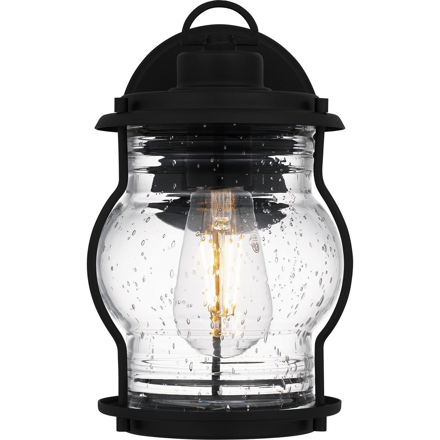 Quoizel - LHR8406EK - One Light Outdoor Wall Mount - Luther - Earth Black