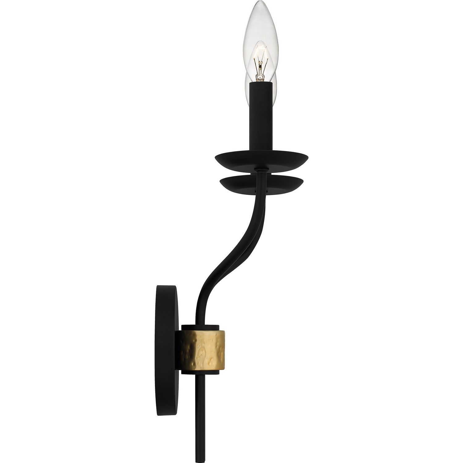 Quoizel - MAG8711MBK - Two Light Wall Sconce - Margaret - Matte Black
