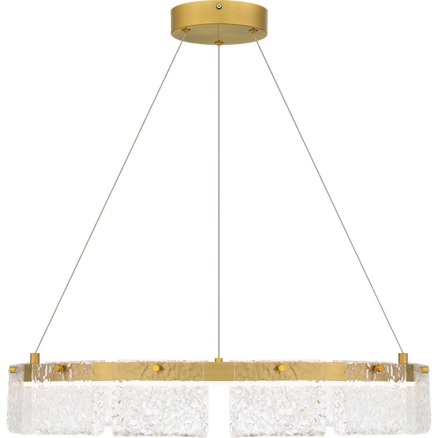 Quoizel - PCACE2824BRG - LED Pendant - Alice - Brushed Gold
