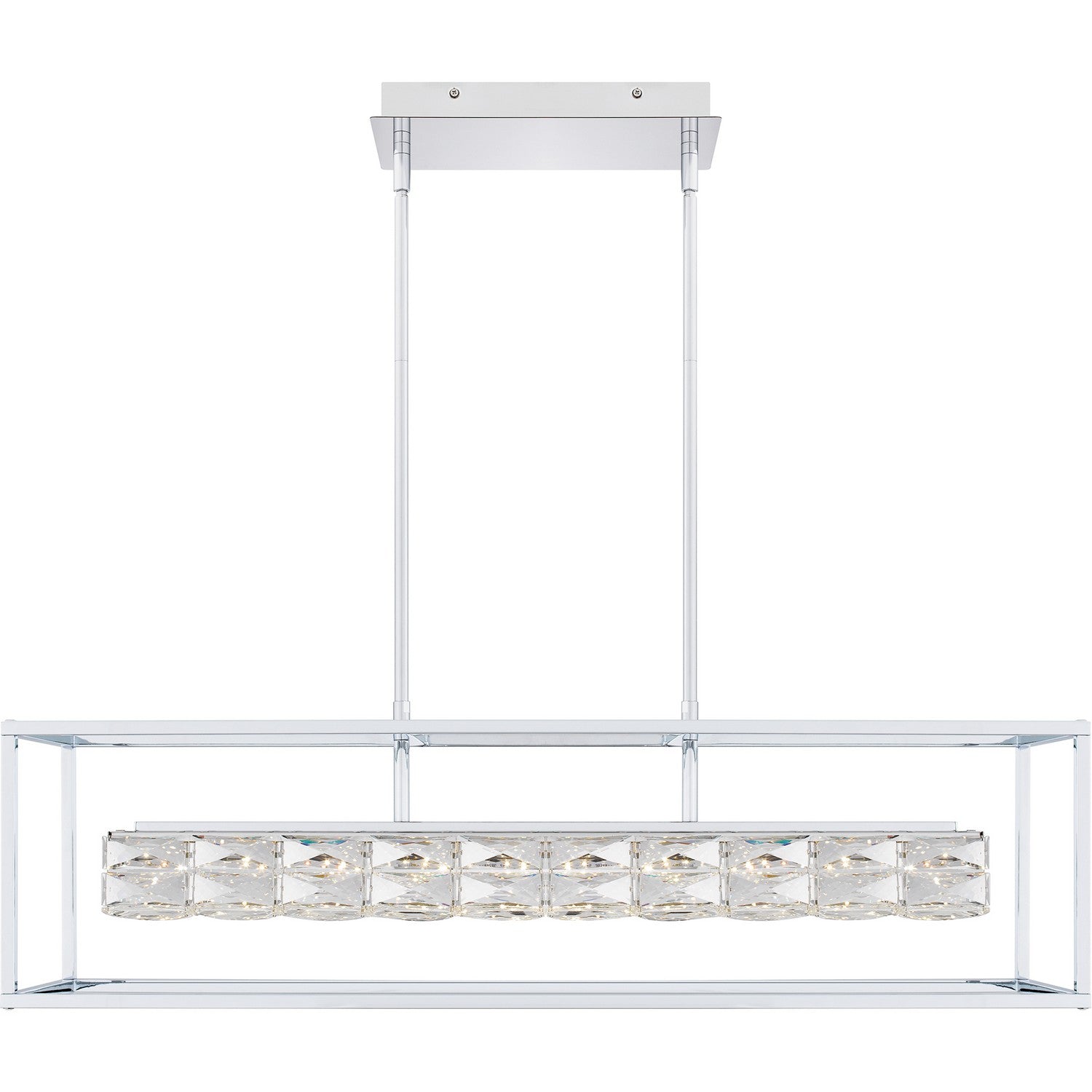 Quoizel - PCDZ136C - LED Linear Chandelier - Dazzle - Polished Chrome