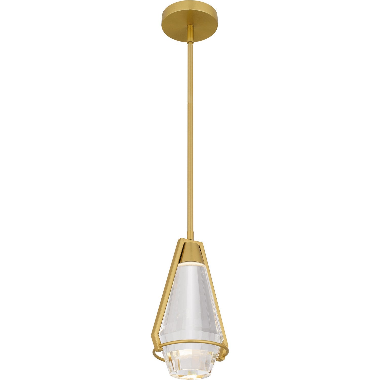 Quoizel - PCLUA1507BRG - LED Mini Pendant - Luca - Brushed Gold