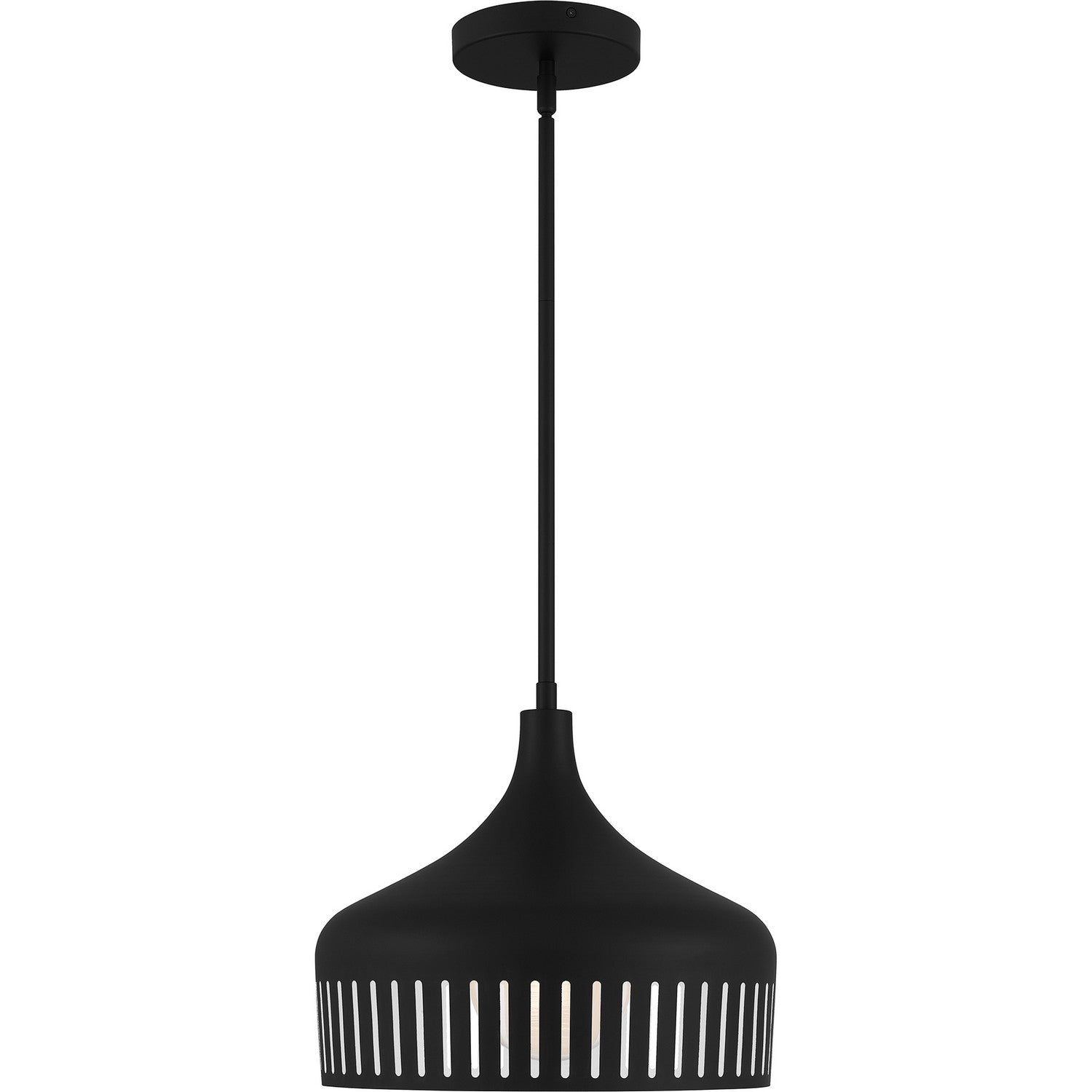 Quoizel - QP6208MBK - One Light Pendant - Quoizel Pendant - Matte Black