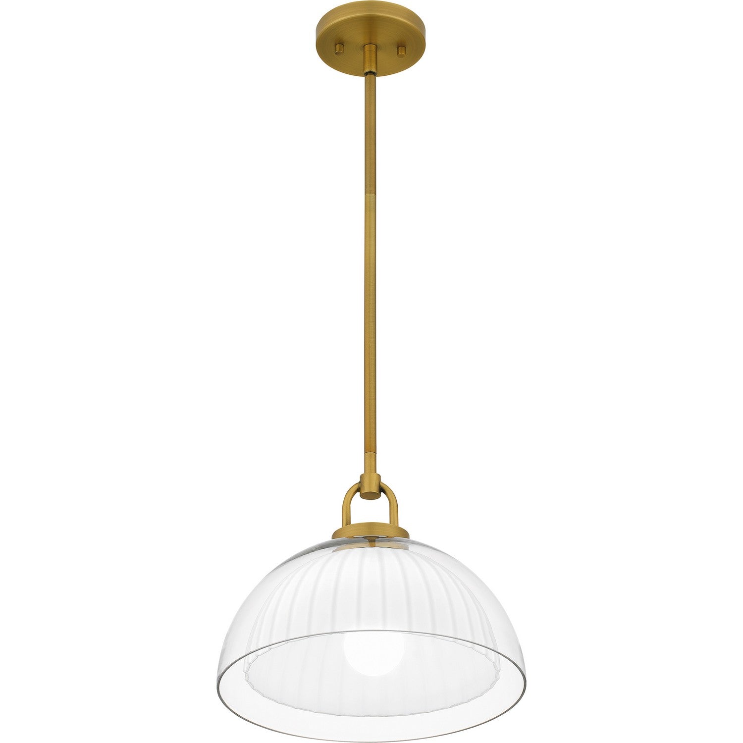 Quoizel - QP6217BRG - One Light Pendant - Quoizel Pendant - Brushed Gold