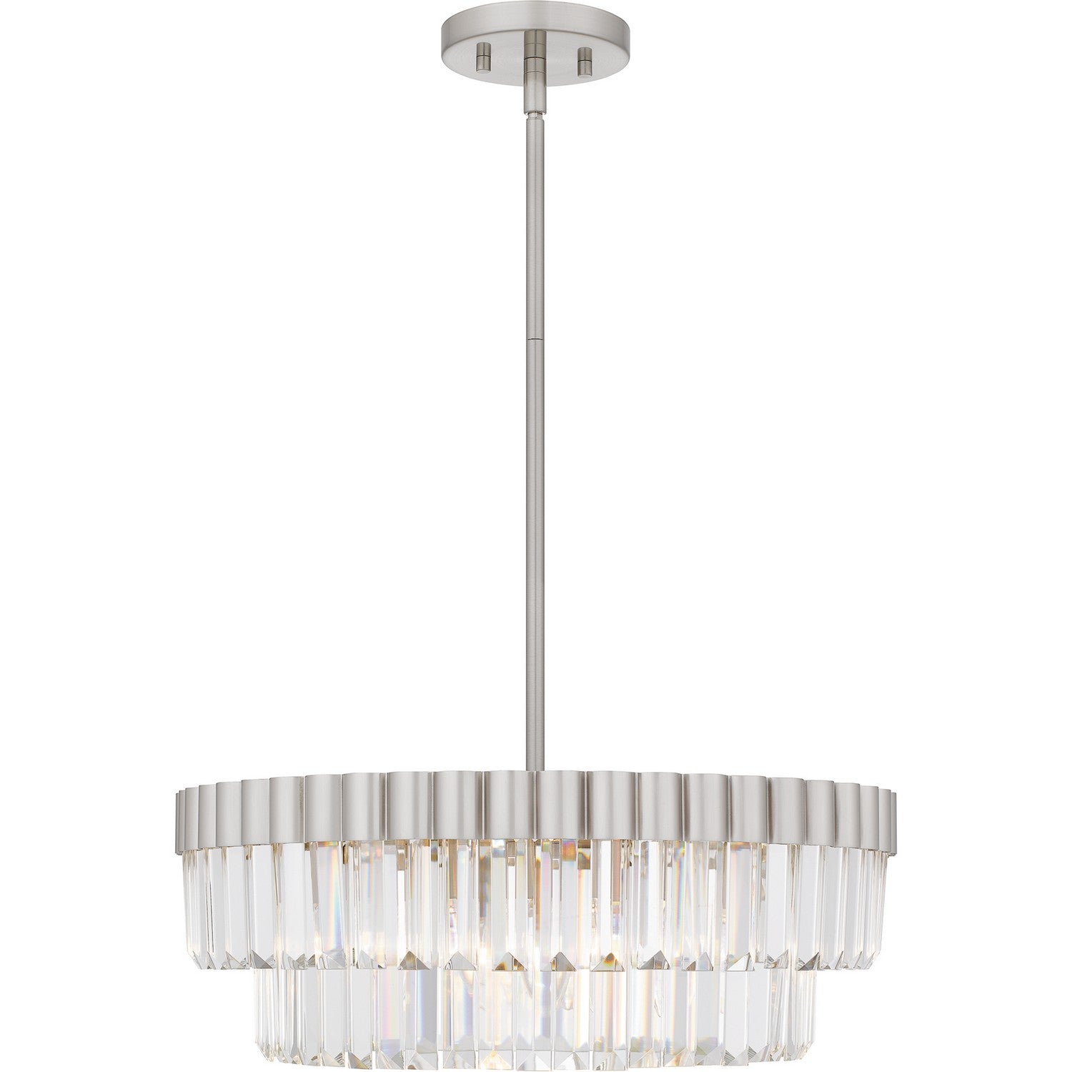 Quoizel - QP6742BN - Four Light Pendant - Quoizel Pendant - Brushed Nickel