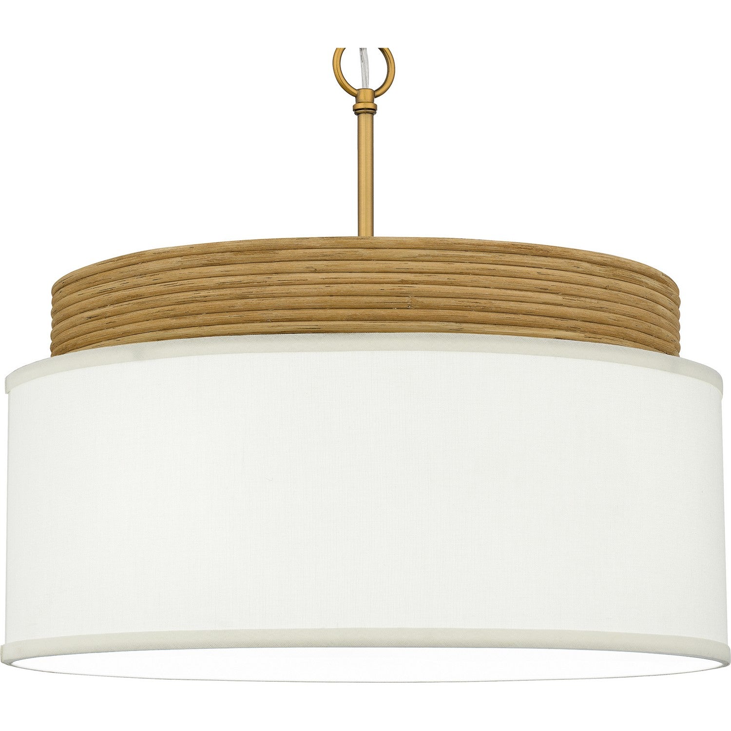 Quoizel - QP6757BRG - Four Light Pendant - Quoizel Pendant - Brushed Gold