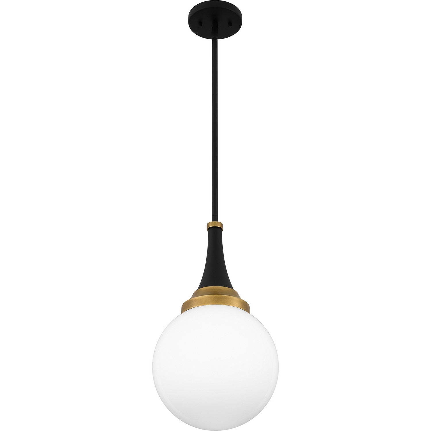 Quoizel - QP6758MBK - One Light Pendant - Quoizel Pendant - Matte Black