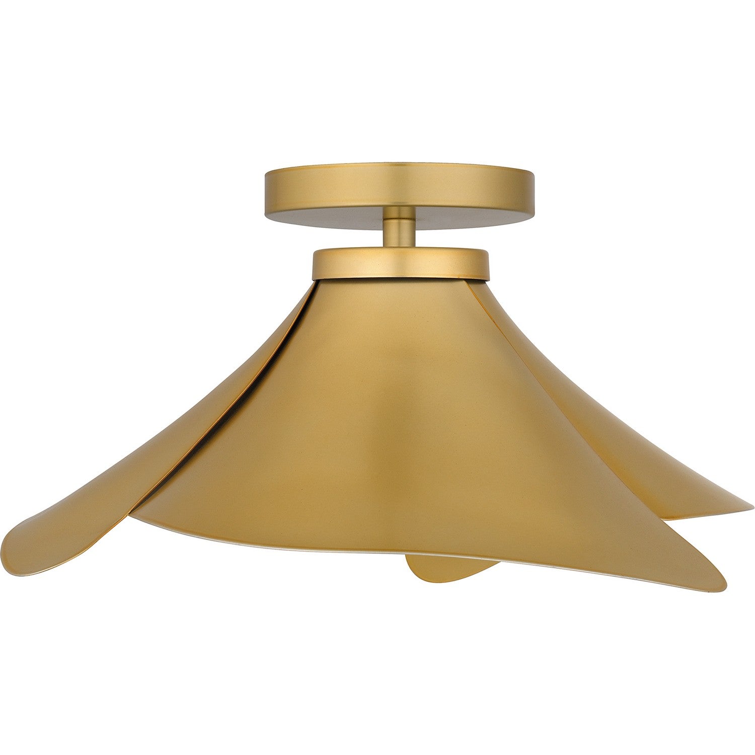 Quoizel - QSF6747LG - One Light Semi Flush Mount - Quoizel Semi-Flush Mount - Light Gold