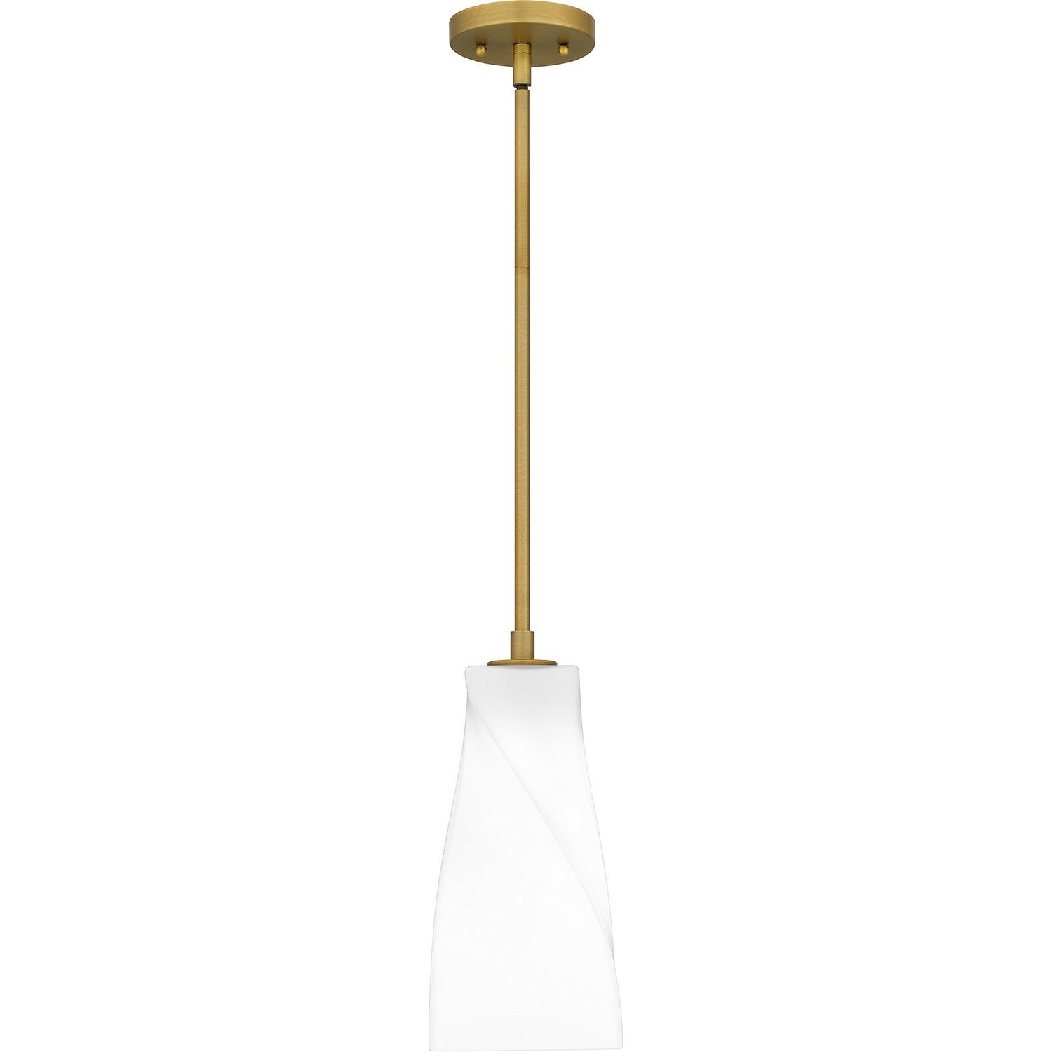 Quoizel - STS1506BRG - One Light Mini Pendant - Stetson - Brushed Gold