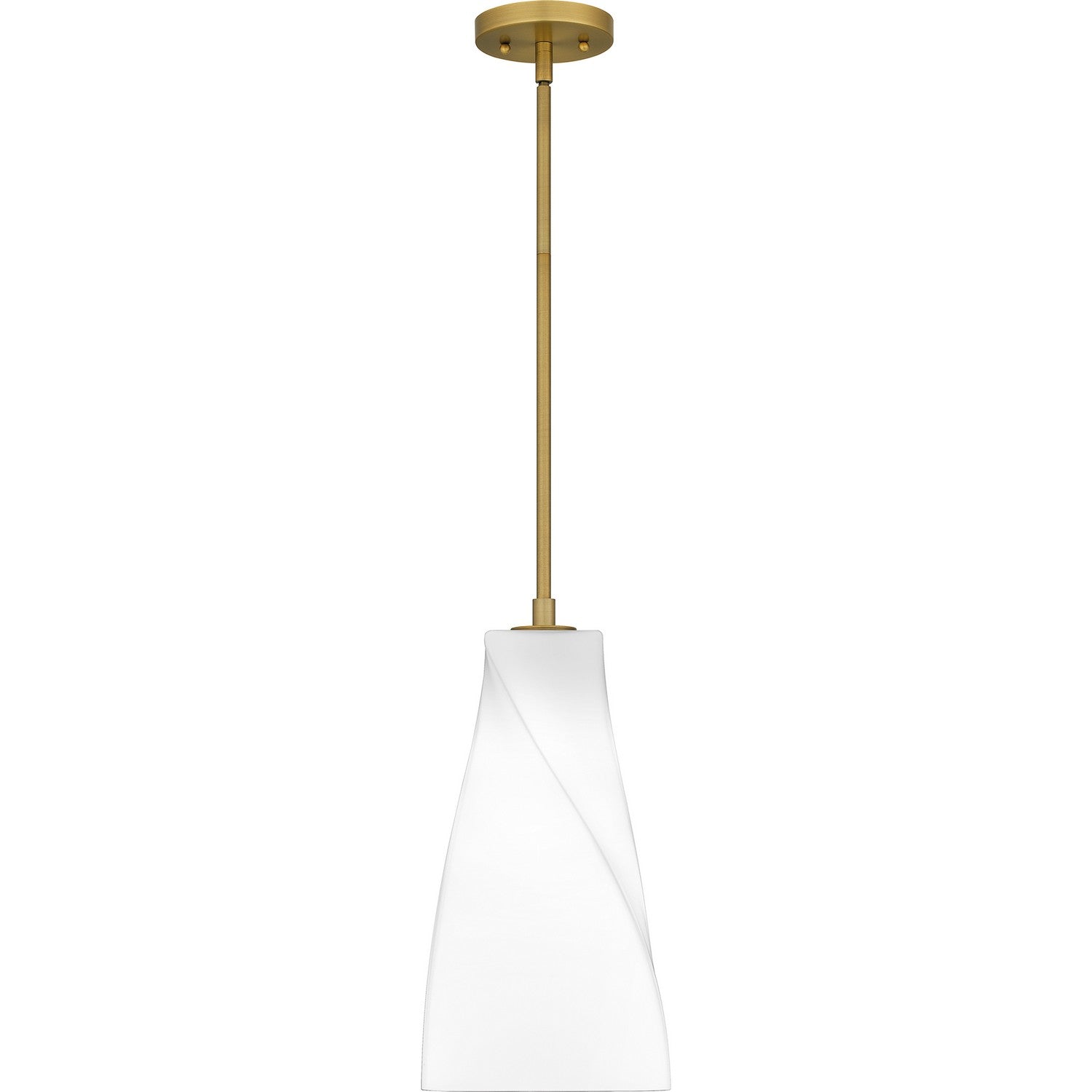Quoizel - STS1508BRG - One Light Mini Pendant - Stetson - Brushed Gold