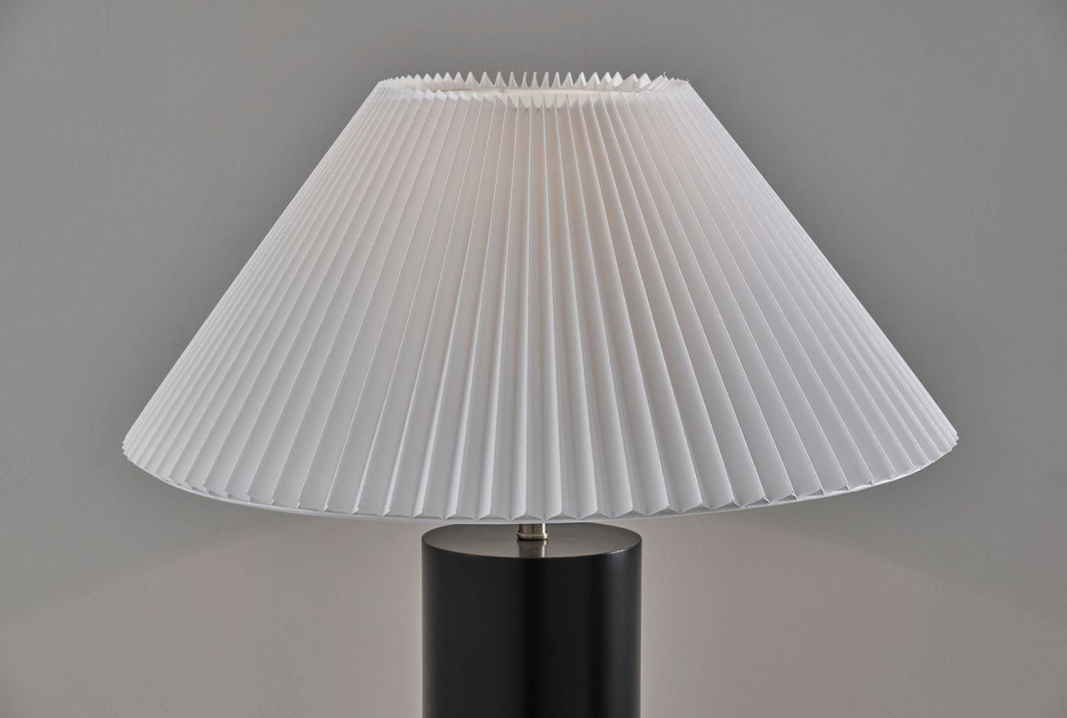 Adesso Home - 1641-01 - Table Lamp - Marta - Black Wood