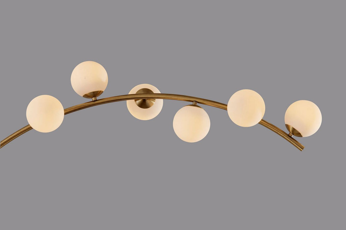 Adesso Home - 2109-21 - LED Floor Lamp - Ronan - Antique Brass