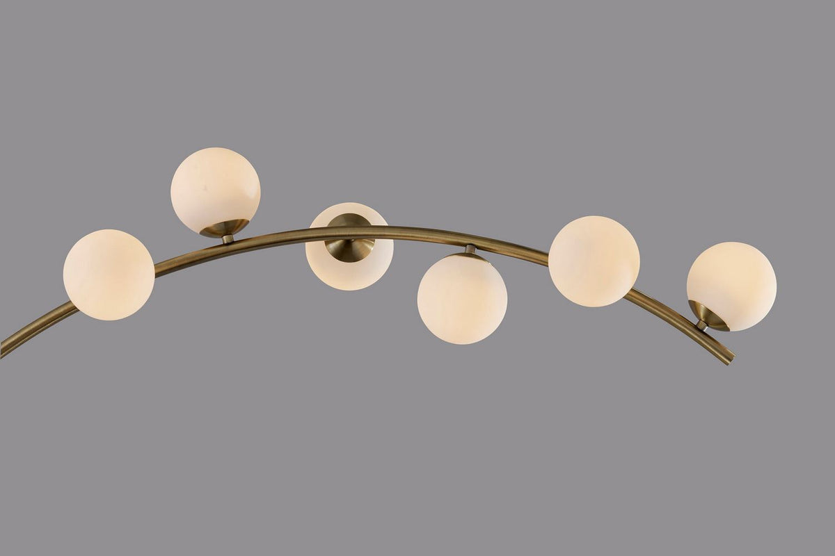 Adesso Home - 2109-21 - LED Floor Lamp - Ronan - Antique Brass