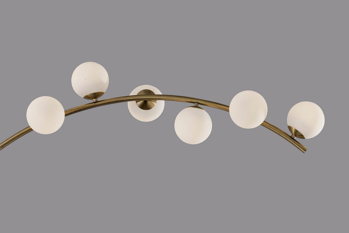 Adesso Home - 2109-21 - LED Floor Lamp - Ronan - Antique Brass