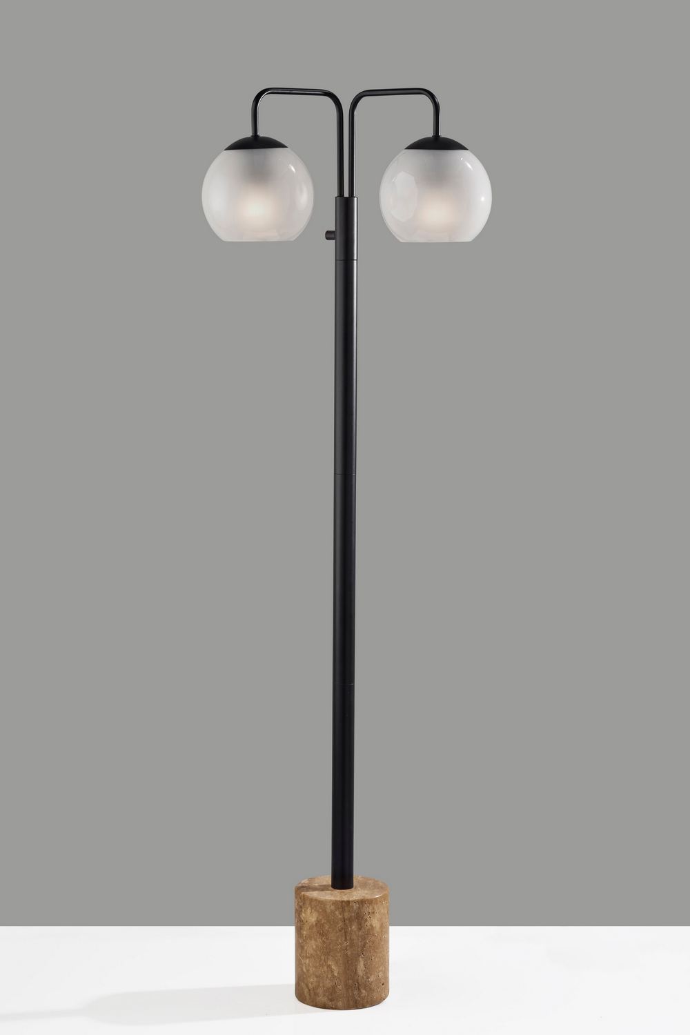 Adesso Home - 3126-01 - Floor Lamp - Stockton - Black