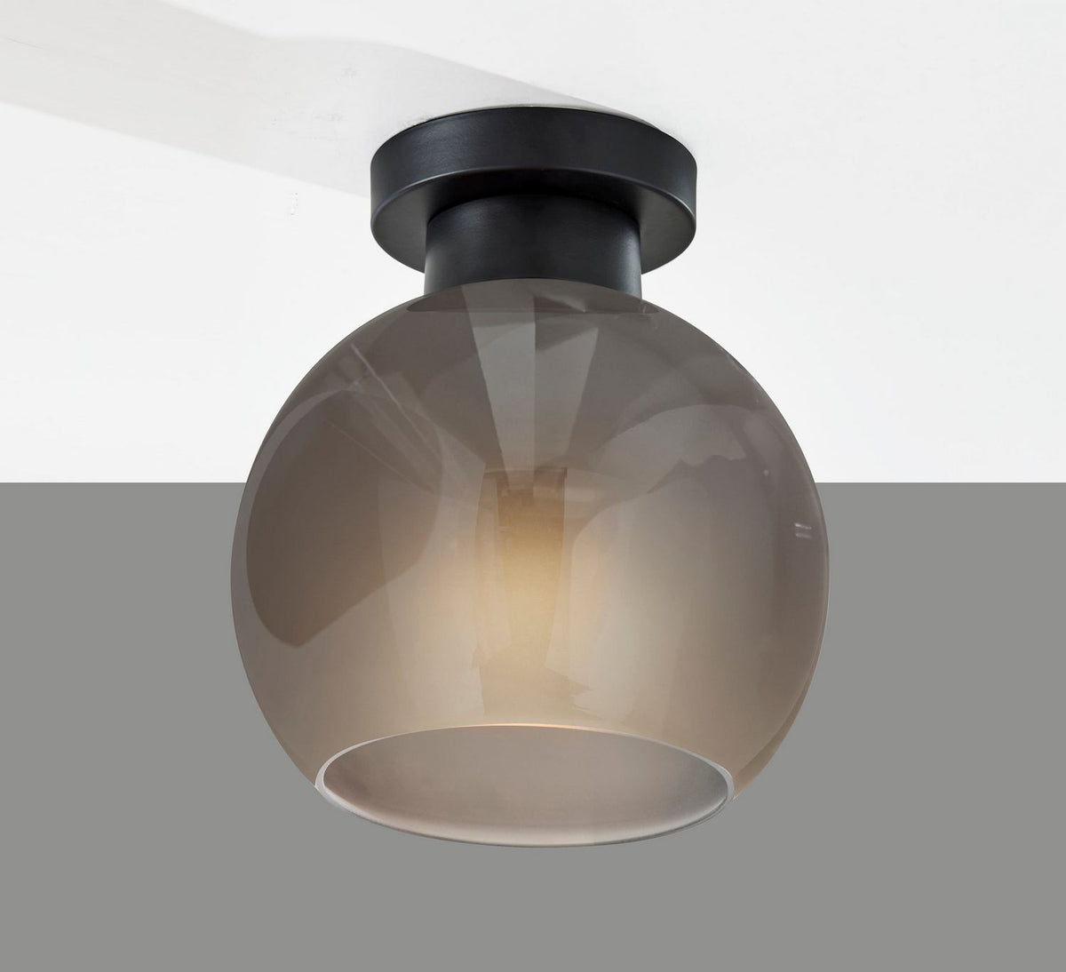 Adesso Home - 3895-01 - Flush Mount - Atticus - Black