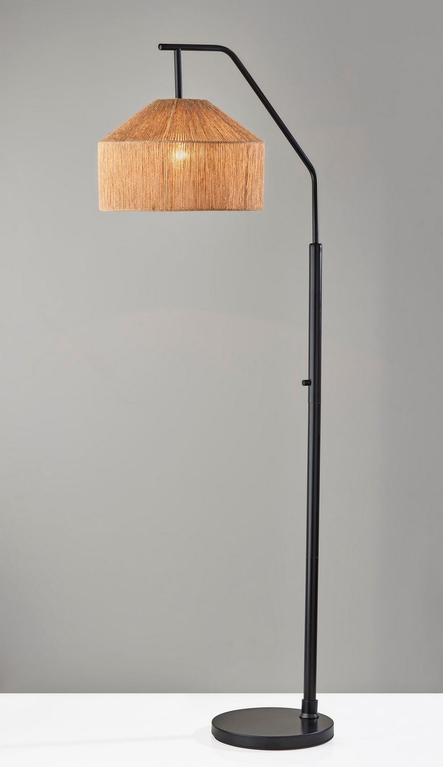 Adesso Home - 1636-01 - Floor Lamp - Amalfi - Black