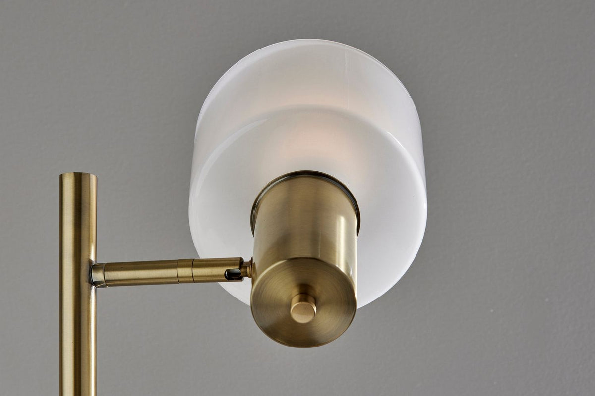 Adesso Home - 3941-21 - Three Light Tree Lamp - Rhodes - Antique Brass