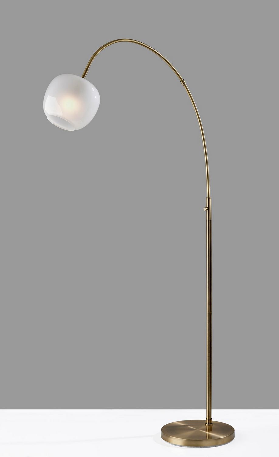 Adesso Home - 3950-21 - Floor Lamp - Magnolia - Antique Brass