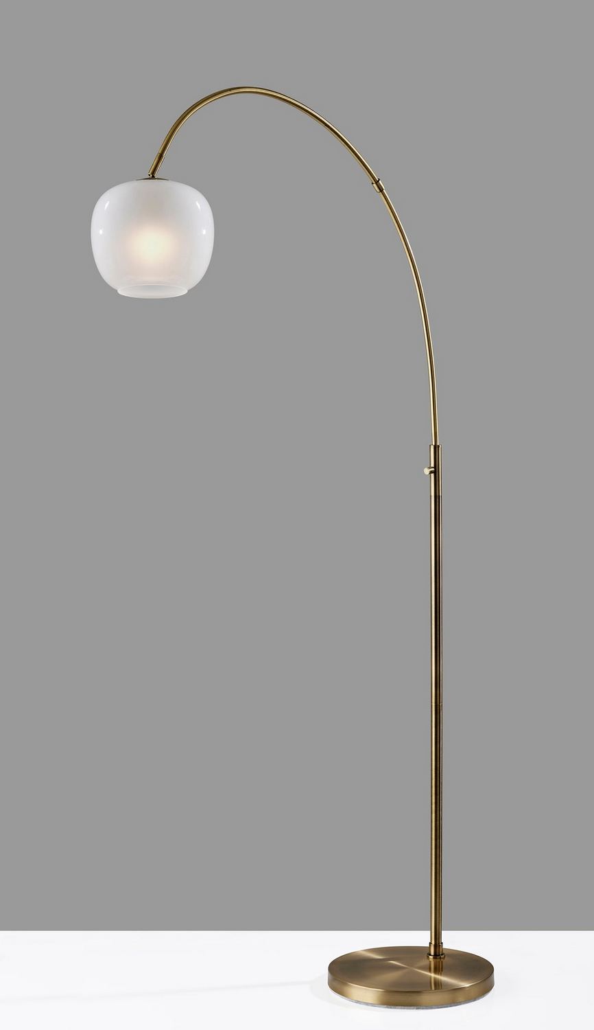 Adesso Home - 3950-21 - Floor Lamp - Magnolia - Antique Brass