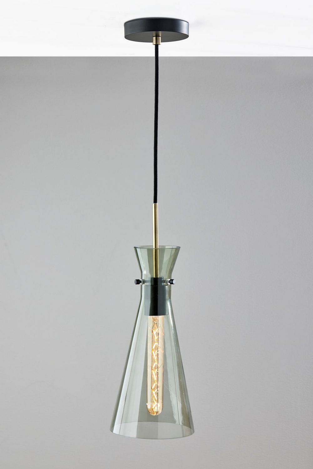 Adesso Home - 3736-21 - Pendant - Walker - Black
