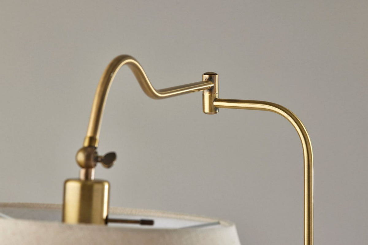 Adesso Home - 3349-21 - Floor Lamp - Rodeo - Antique Brass