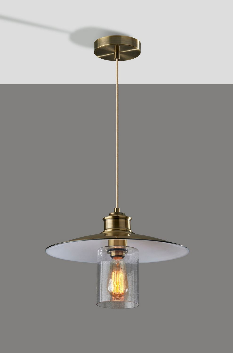 Adesso Home - 3883-21 - Pendant - Kieran - Antique Brass