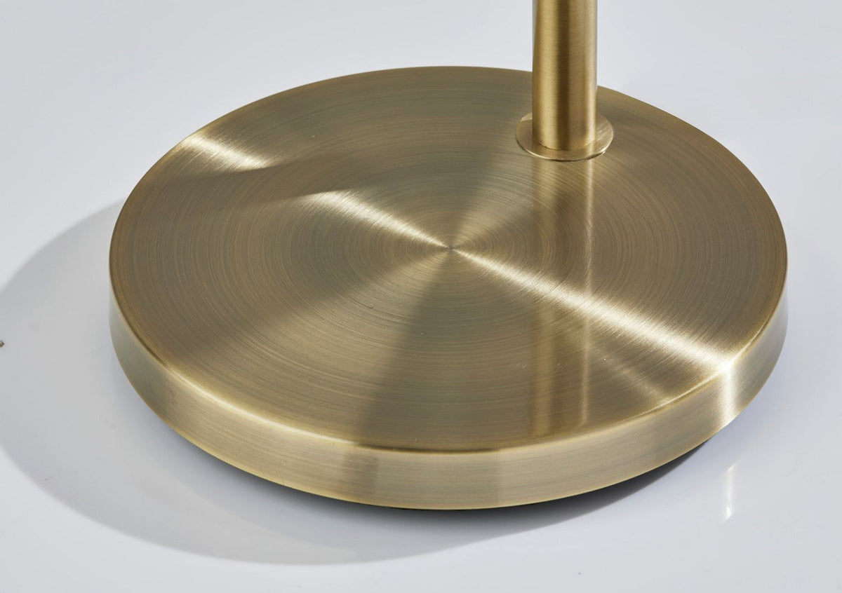 Adesso Home - 3885-21 - Floor Lamp - Kieran - Antique Brass