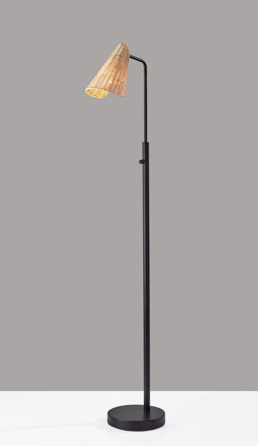 Adesso Home - 5113-01 - Floor Lamp - Cove - Black