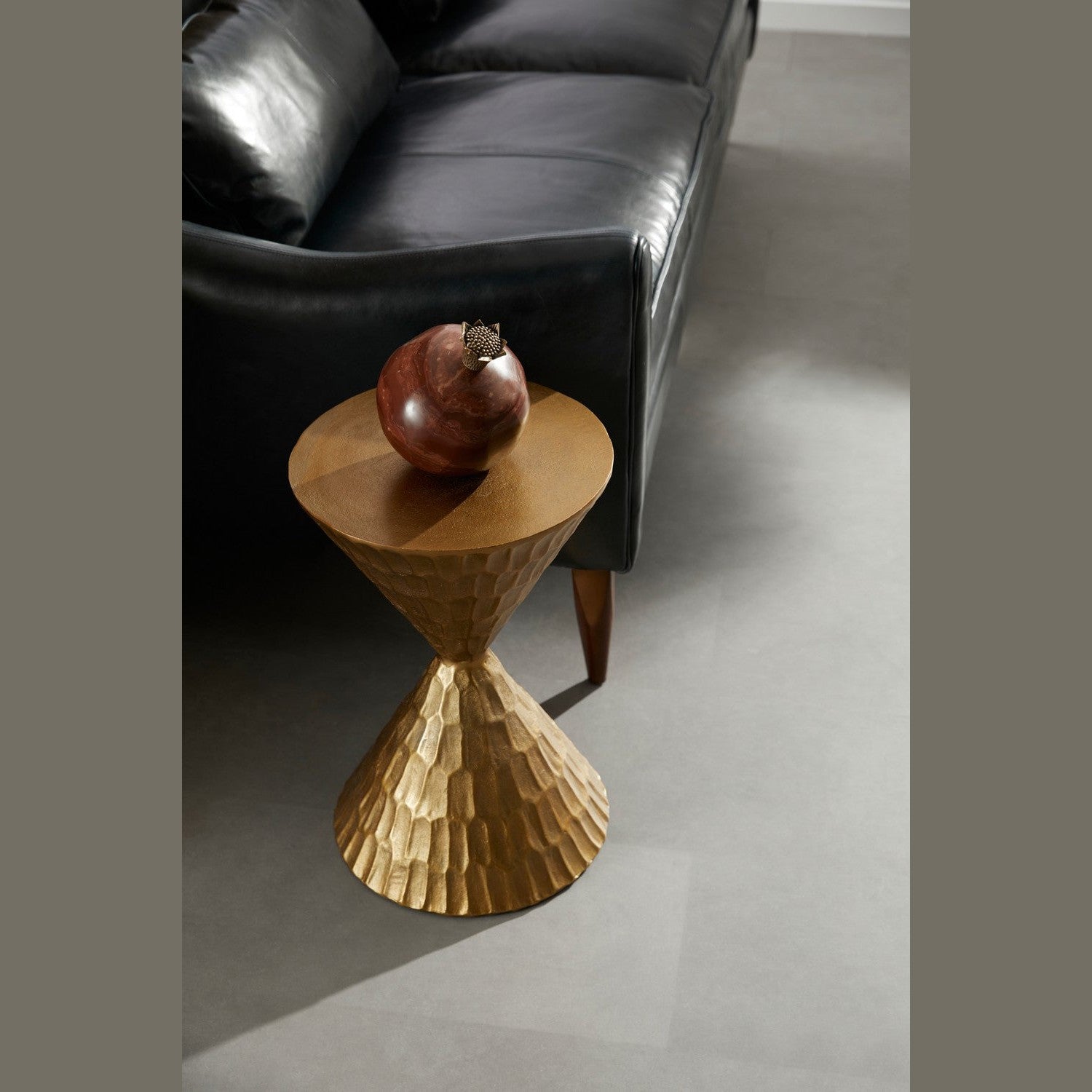 Arteriors - FAI13 - Accent Table - Castanza - Antique Brass