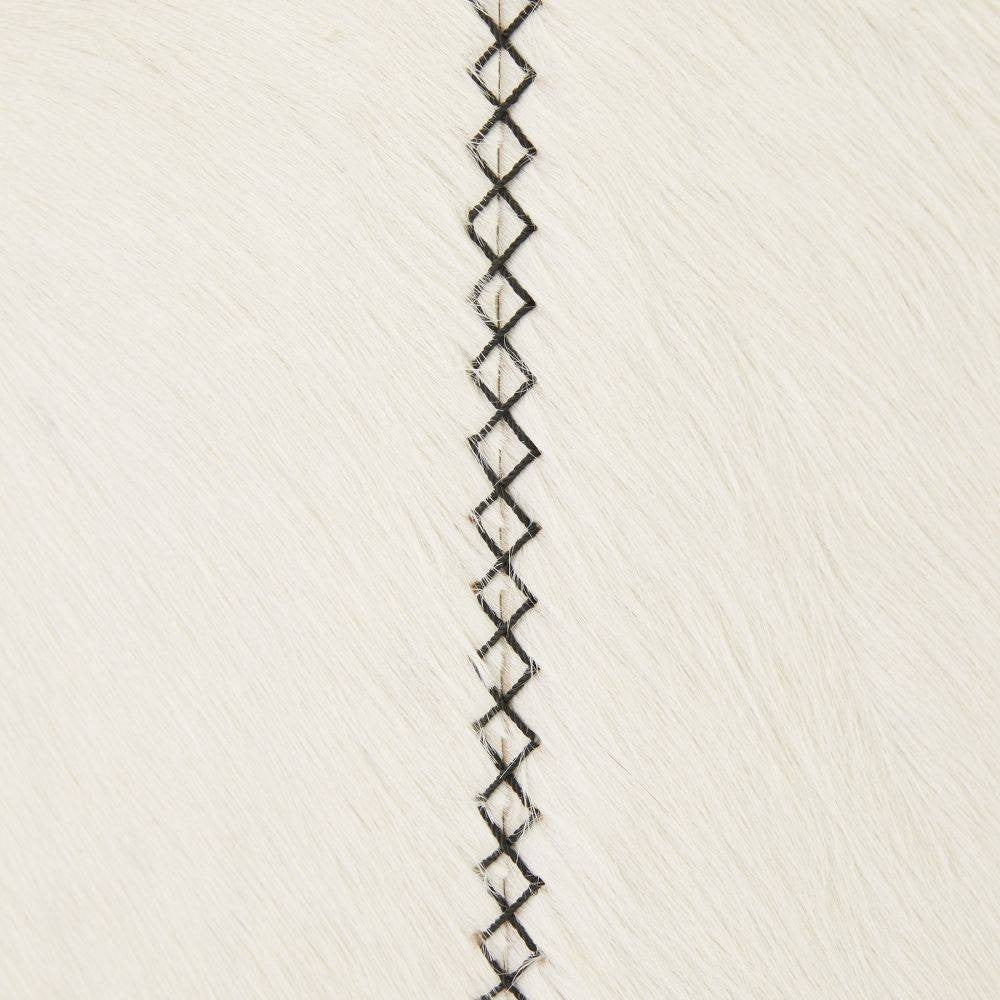 Arteriors - FSI13 - Counter Stool - Cowan - White/Antique Brass