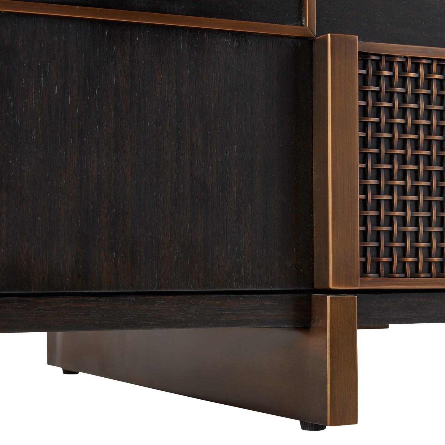 Arteriors - FZS11 - Credenza - Demi - Ebony/Antique Brass/Ebony