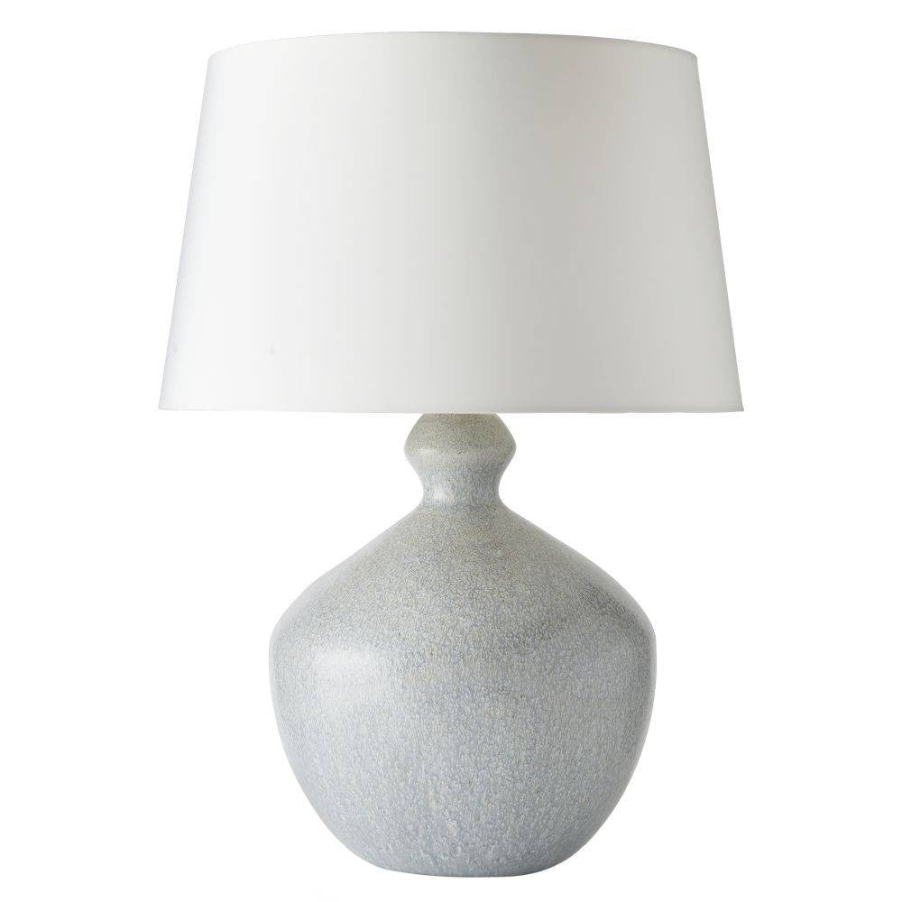Arteriors - PTC32-591 - One Light Table Lamp - Clementine - Icy Morn/Antique Brass/Off-White/Off-White
