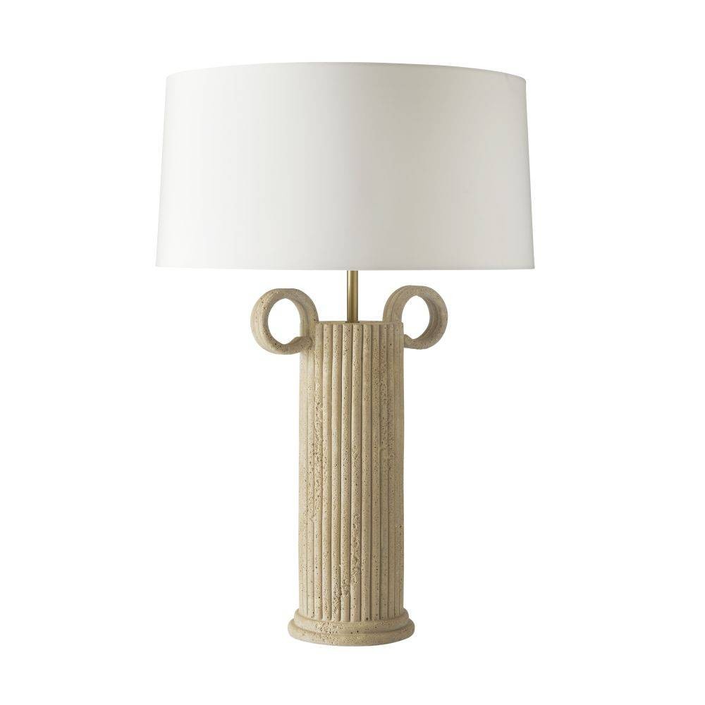 Arteriors - PTC41-764 - One Light Table Lamp - Eros - Sand/Antique Brass/Ivory/White