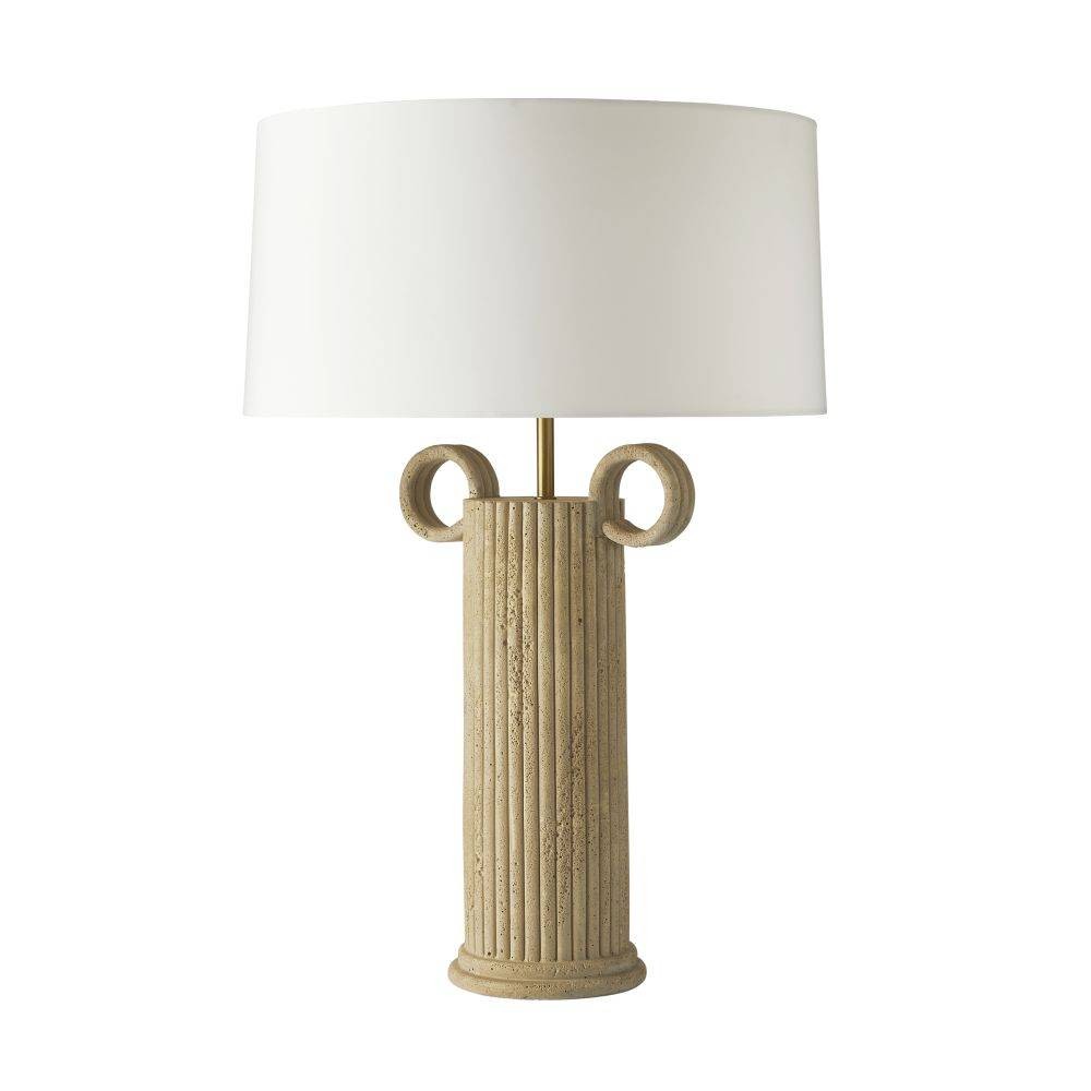 Arteriors - PTC41-764 - One Light Table Lamp - Eros - Sand/Antique Brass/Ivory/White