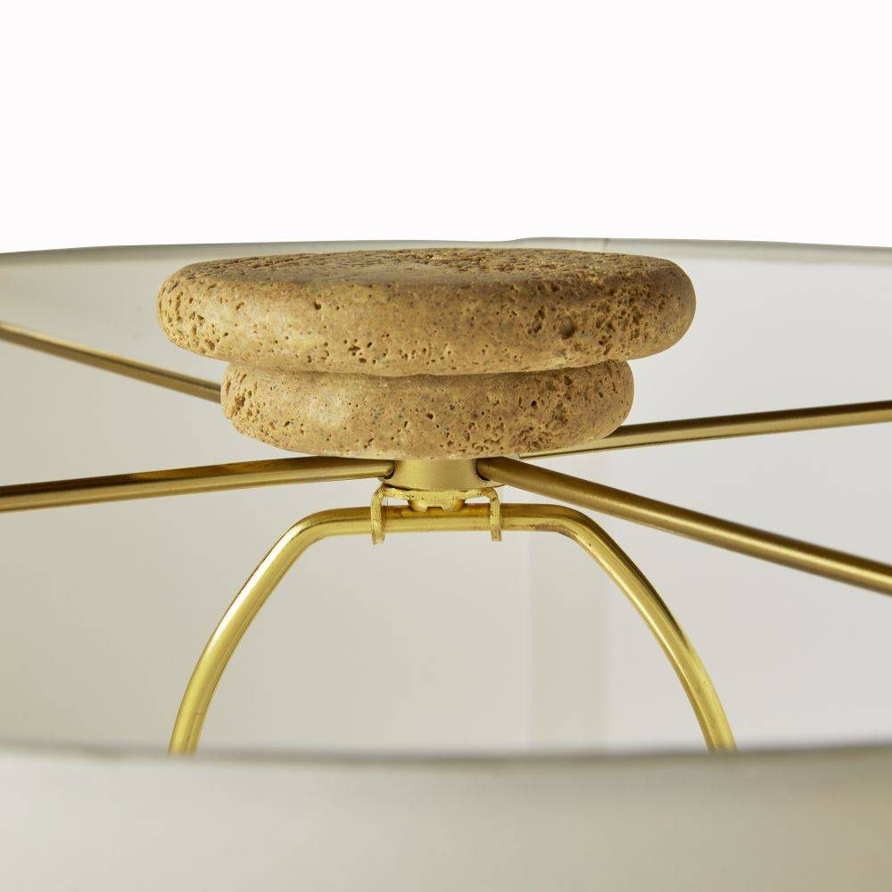 Arteriors - PTC41-764 - One Light Table Lamp - Eros - Sand/Antique Brass/Ivory/White