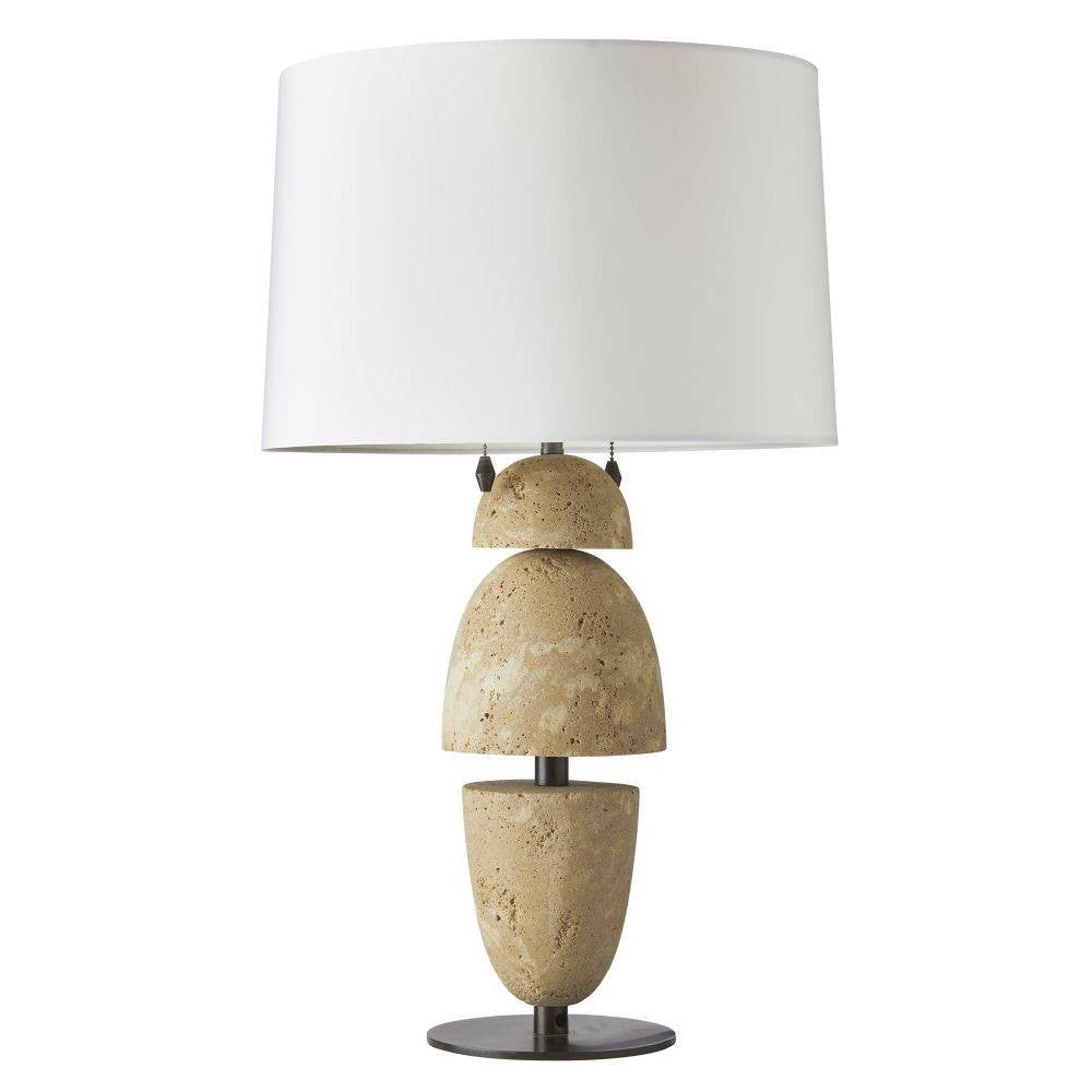 Arteriors - PTC43-229 - Two Light Table Lamp - Comal - Sand/Bronze/Bronze/Off-White/Off-White